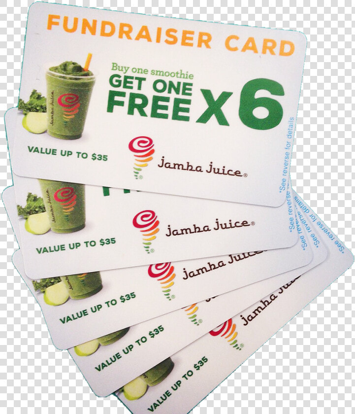 Jamba Juice Fundraiser Card For Sale  HD Png DownloadTransparent PNG