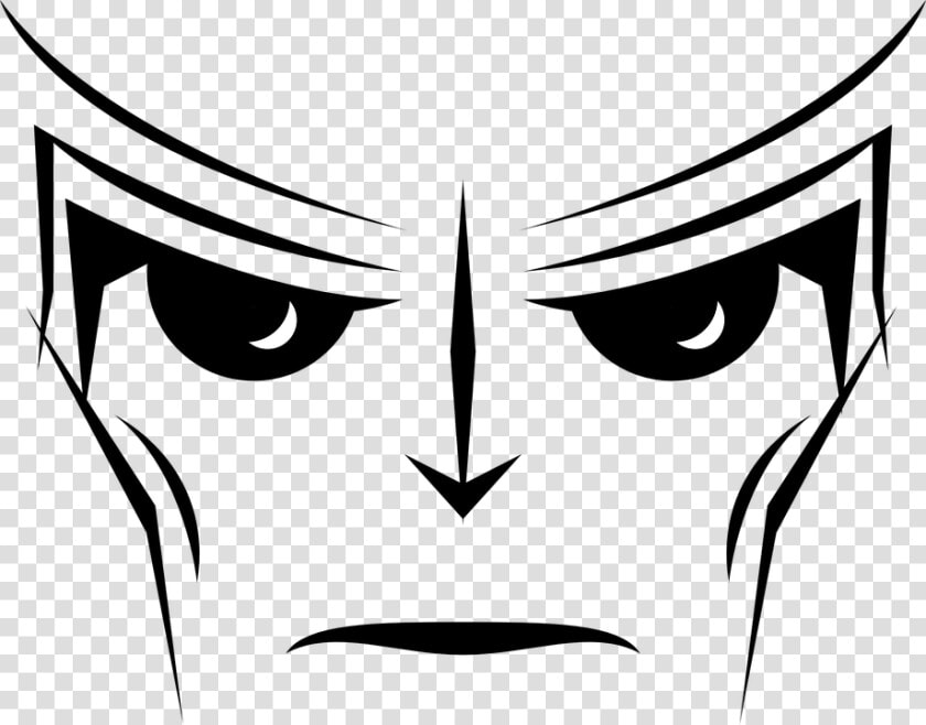 Robot  Android  Alien  Eyes  Face  Monster  Stern   Black And White Faces Of Robot  HD Png DownloadTransparent PNG