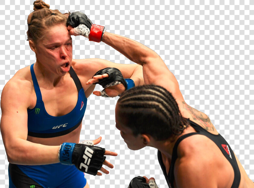 Ronda Rousey Getting Punched In The Face   Ronda Rousey Ufc Ko  HD Png DownloadTransparent PNG