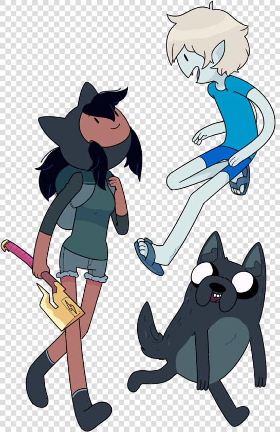 Check Out My Ripoff Ocs  Marceline The Human  Finn   Adventure Time Fan Character  HD Png DownloadTransparent PNG