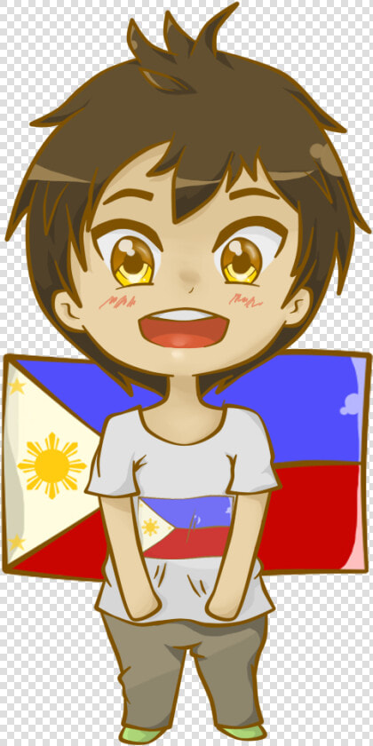 Manga Boy Clipart Filipino Boy   Filipino Chibi  HD Png DownloadTransparent PNG