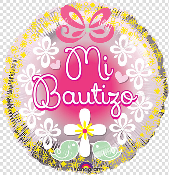 Globo Mi Bautizo Niña   Globos Metalizados Mi Bautismo  HD Png DownloadTransparent PNG