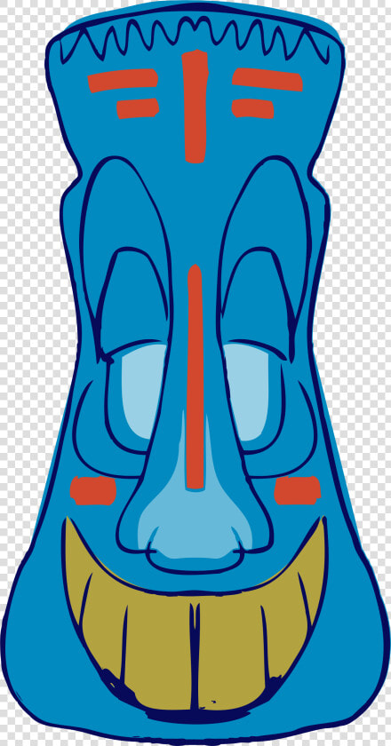 Blue Tiki   Luau  HD Png DownloadTransparent PNG