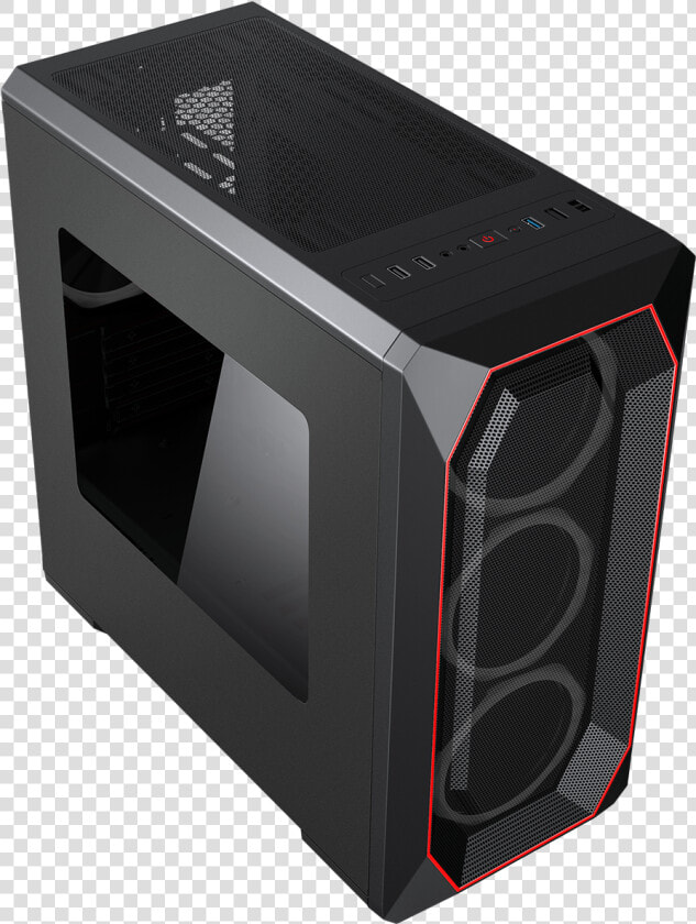 Game Max Kamikaze Pc Gaming Case With Window   Png   Pc Case Transparent Background  Png DownloadTransparent PNG