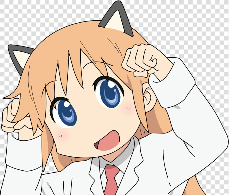 Nichijou Clipart Nichijou Mio   Pepe The Frog Anime  HD Png DownloadTransparent PNG