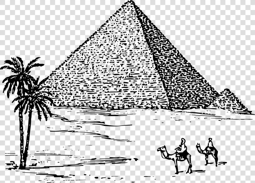 Pyramid 2 Clip Arts   Ancient Egypt Pyramids Drawings  HD Png DownloadTransparent PNG