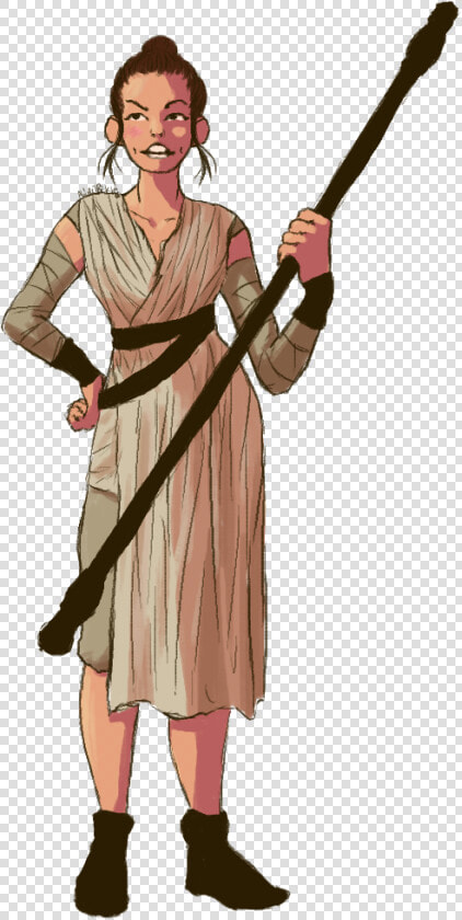 Clone Wars Clipart At Getdrawings   Star Wars Rey Clipart  HD Png DownloadTransparent PNG