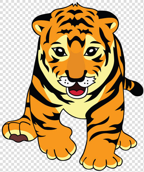 Tiger Cute Cartoon Picture Material Clipart Transparent   Feminine Gender Of Tiger  HD Png DownloadTransparent PNG