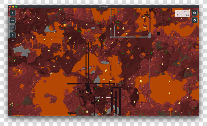 Nether   Minecraft Nether Map Viewer 1 14  HD Png DownloadTransparent PNG