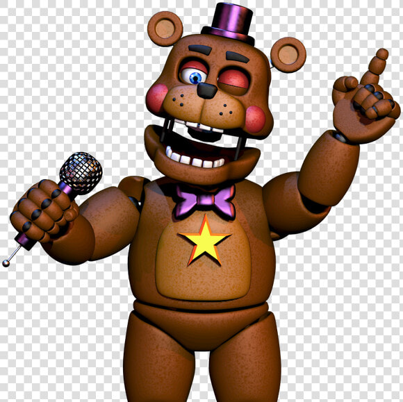 Fnaf Rockstar Freddy  HD Png DownloadTransparent PNG