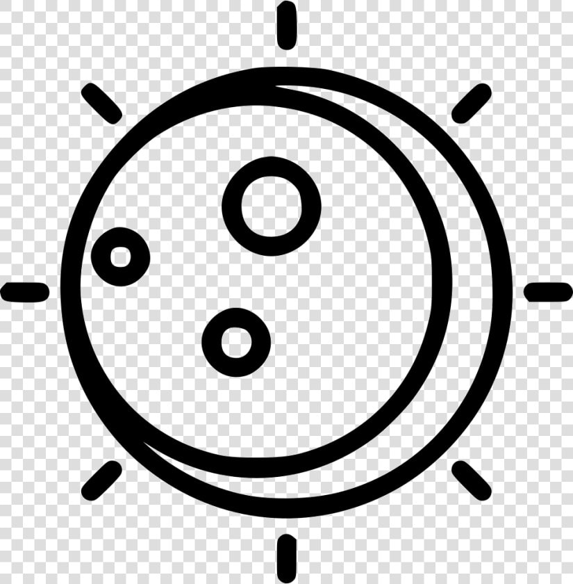 Solar Eclipse Sun Moon   Icon Presentation  HD Png DownloadTransparent PNG