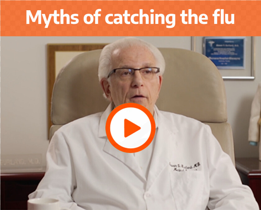 Myths Of Catching The Flu   Photo Caption  HD Png DownloadTransparent PNG