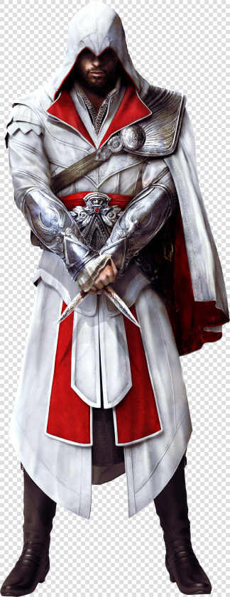 Ezio   Ezio Auditore Brotherhood Outfit  HD Png DownloadTransparent PNG