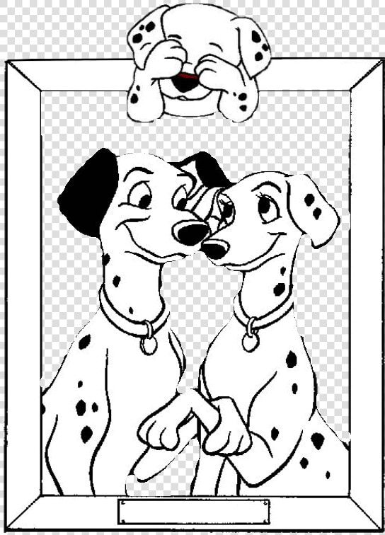 Photo 101 Dalmatians Coloring Pages  HD Png DownloadTransparent PNG