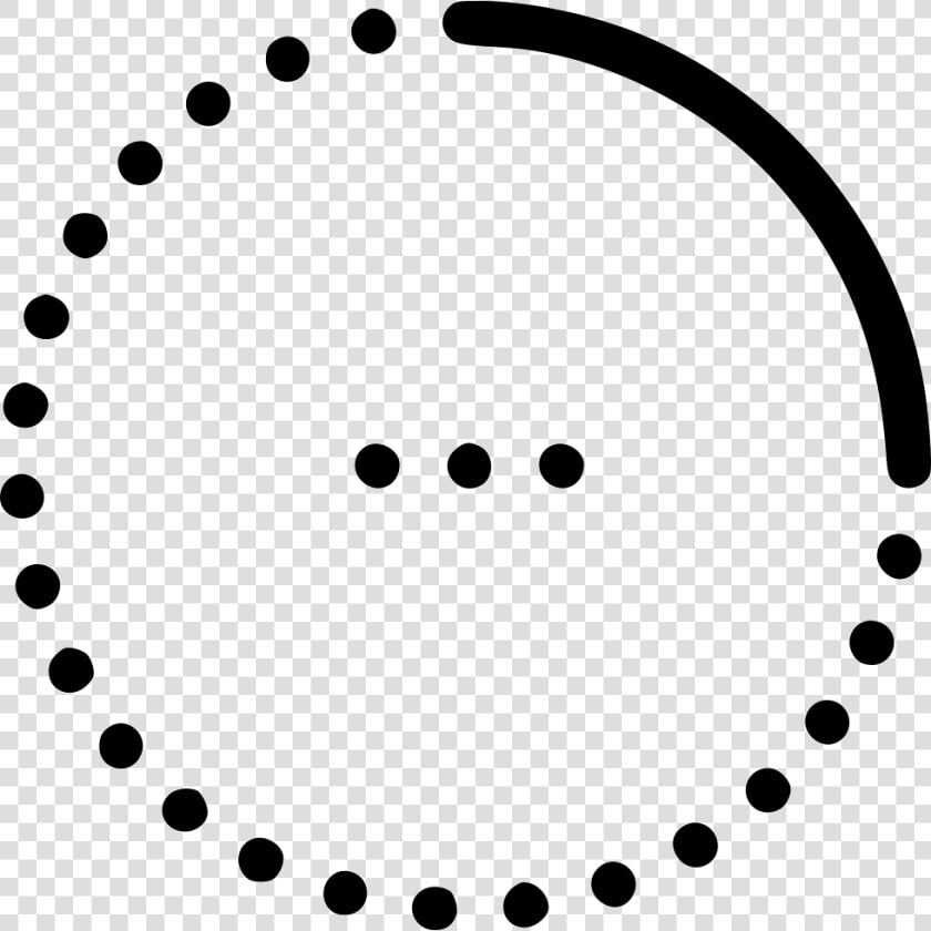 Loading Wait Load Circle   Dash Circle  HD Png DownloadTransparent PNG