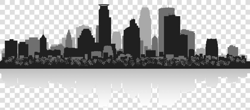 Minneapolis Skyline Decal  HD Png DownloadTransparent PNG