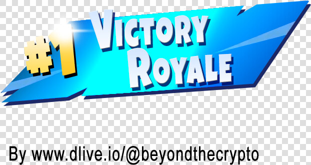 Clip Art 1 Victory Royale Transparent   Fortnite Victory Royale Png  Png DownloadTransparent PNG