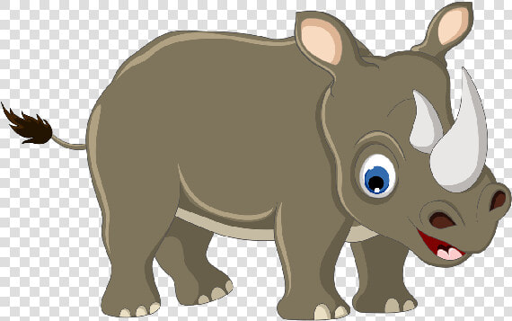 Download Free Png Kids Cute Rhino Clipart   Transparent Background Rhino Clipart  Png DownloadTransparent PNG