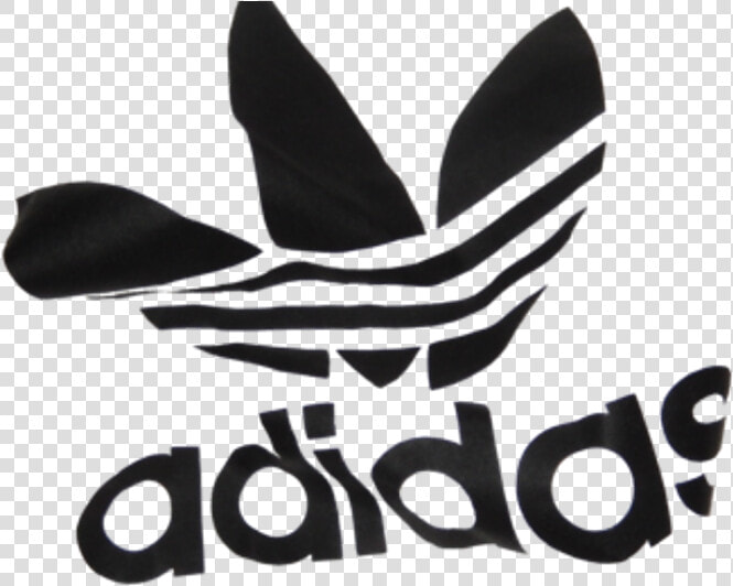  aesthetic  vaporwave  art  edit  sticker  adidas  logo   Transparent Adidas Logo Red  HD Png DownloadTransparent PNG