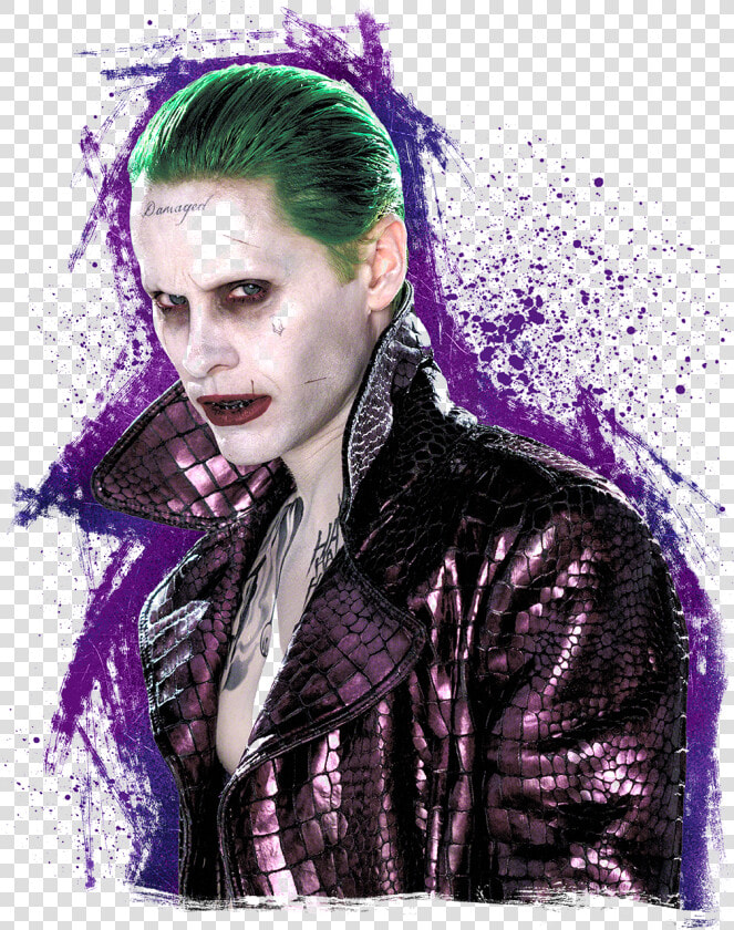 Suicide Squad Joker Stare Women S T shirt   Joker Suicide Squad Png  Transparent PngTransparent PNG