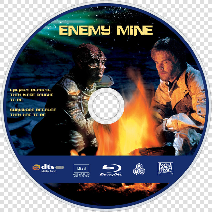 Enemy Mine Bluray Disc Image   Blu ray Disc  HD Png DownloadTransparent PNG