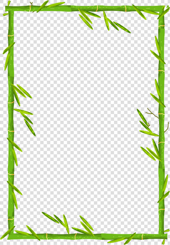  ftestickers  bamboo  frame  borders   Bamboo Border Frame Design  HD Png DownloadTransparent PNG