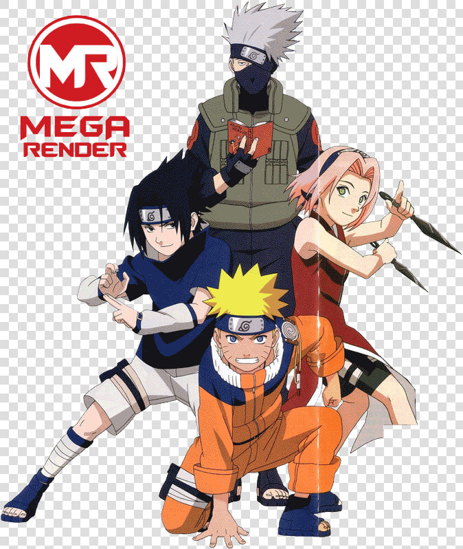 Naruto Sakura Sasuke Kakashi  HD Png DownloadTransparent PNG