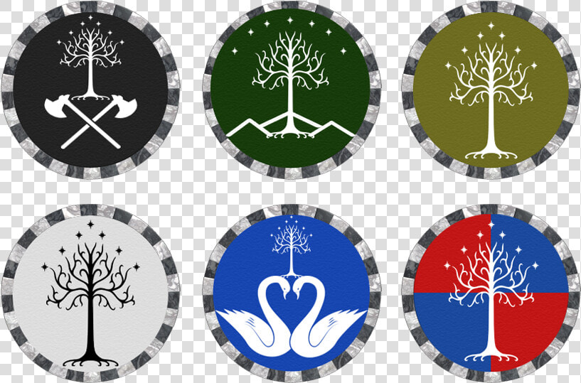 Fiefs Flags   Gondor Sigil  HD Png DownloadTransparent PNG