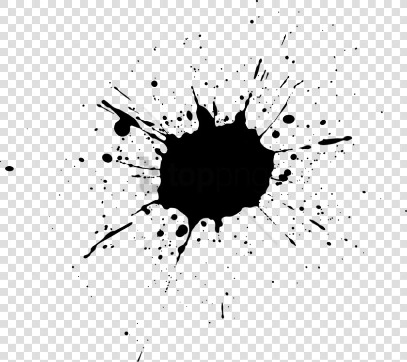 Transparent Color Splatter Png   Black Paint Splatter Transparent  Png DownloadTransparent PNG