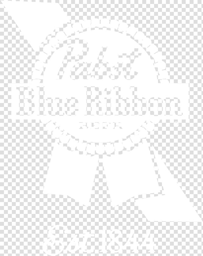 Pbr Ribbon Stripe Logo White   Jhu Logo White  HD Png DownloadTransparent PNG