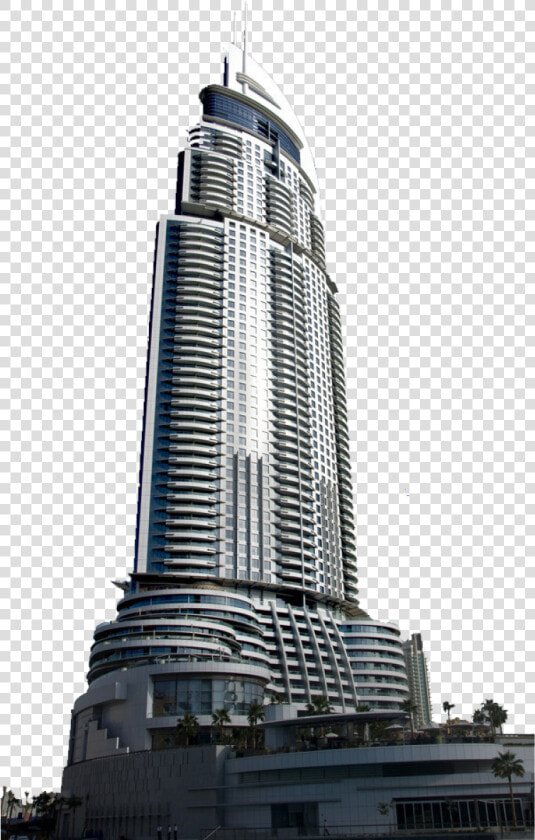 Landmark Building Png Image   The Address Downtown Burj Dubai  Transparent PngTransparent PNG