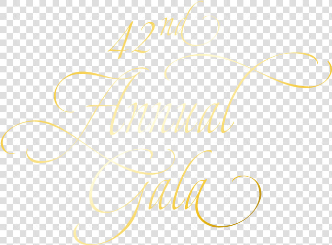 42 Gala   Calligraphy  HD Png DownloadTransparent PNG