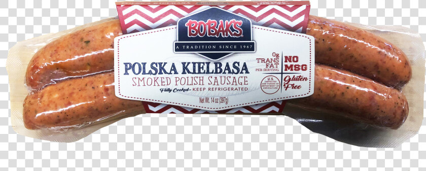 22101 Smoked Polish Sausage   Bobak  39 s Smoked Polish Sausage  HD Png DownloadTransparent PNG