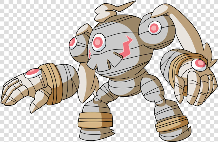 Pokémon Gold And Silver Pokémon X And Y Mammal Cartoon   Regigigas Fusions  HD Png DownloadTransparent PNG