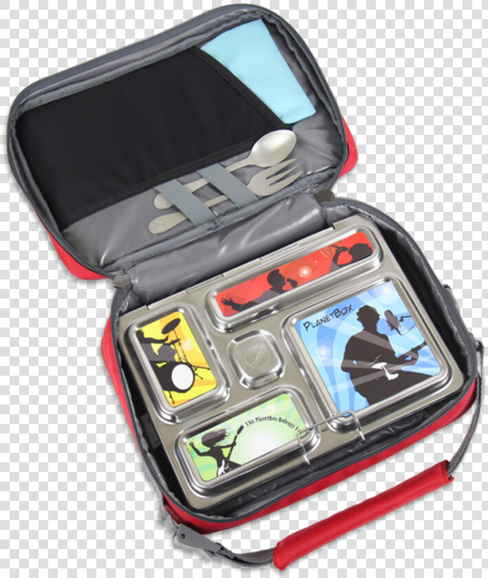 Planetbox Cold Kit Ice Pack   Planet Box Carry Bag For Rover Lunchbox Rocket Red  HD Png DownloadTransparent PNG