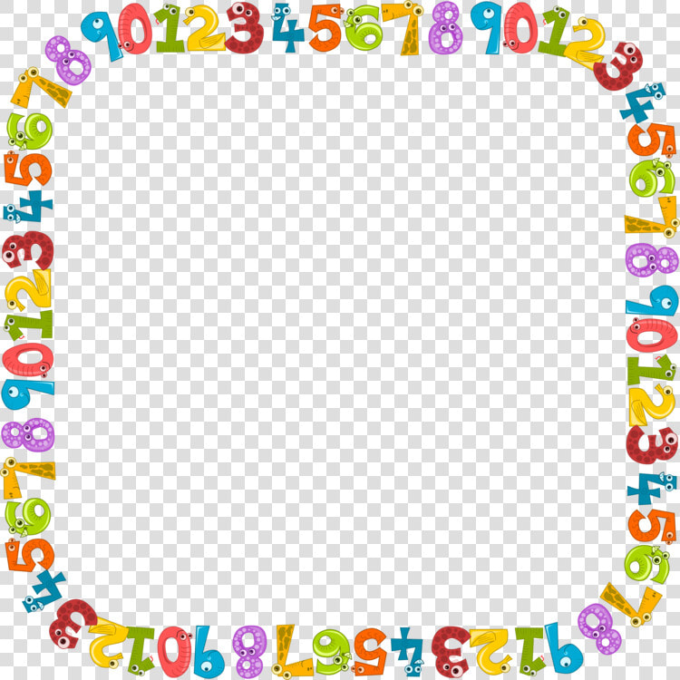 Borders And Frames Day   Numbers Borders And Frames  HD Png DownloadTransparent PNG