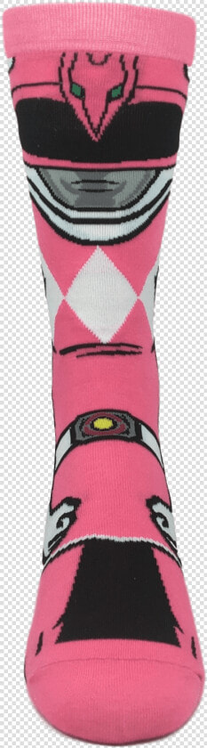 Power Rangers Pink Ranger 360 Socks Class   Sock  HD Png DownloadTransparent PNG