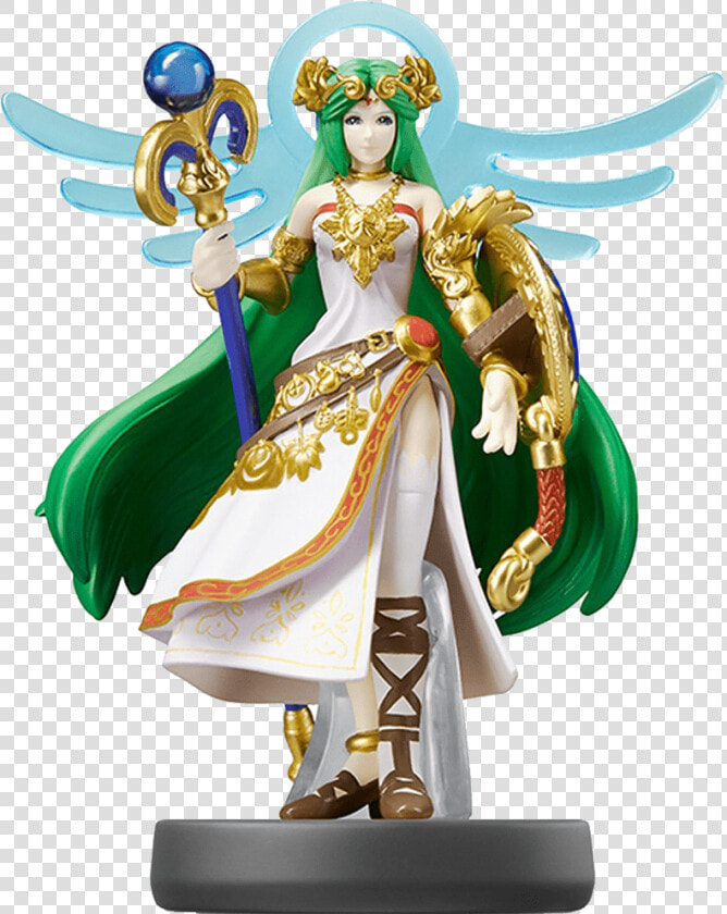 Amiibo Super Smash Bros   Palutena Smash Bros Amiibo  HD Png DownloadTransparent PNG