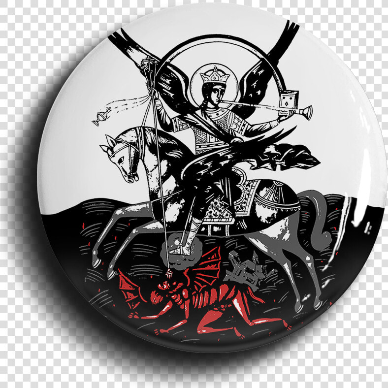 St Michael The Archangel Who Is Like Unto God Button   St Michael The Archangel Who Is Like God  HD Png DownloadTransparent PNG