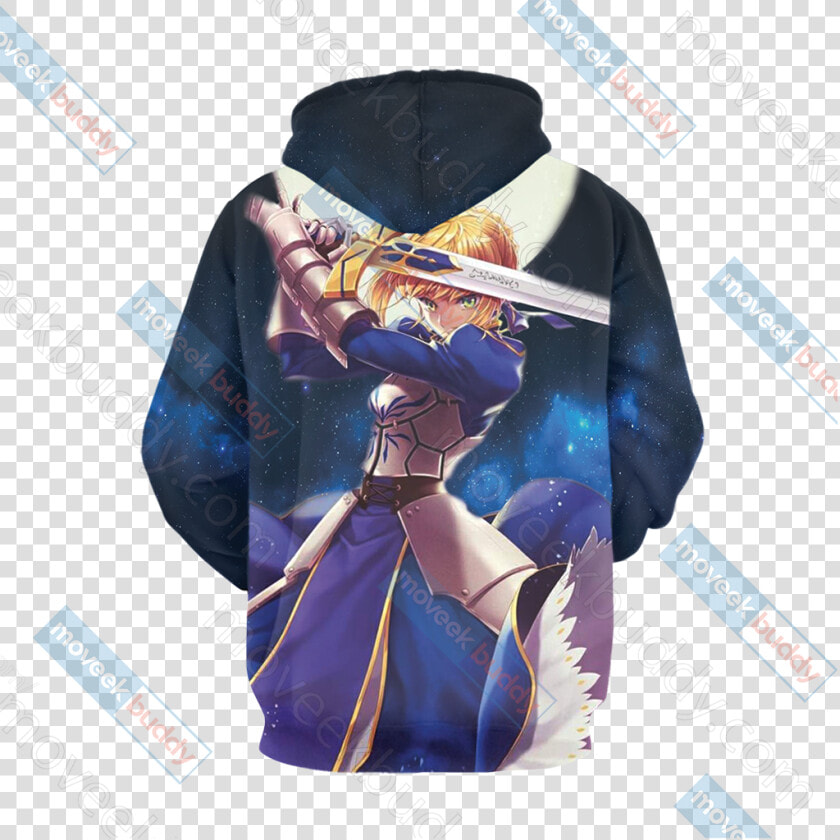 Fate stay Night Saber 3d Hoodie   King Arthur Saber  HD Png DownloadTransparent PNG