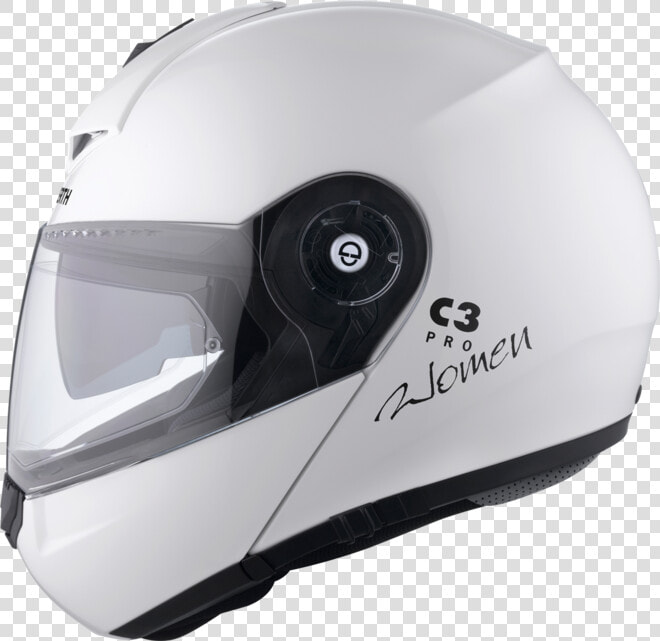 Glossy White   Schuberth C3 Pro Lady  HD Png DownloadTransparent PNG