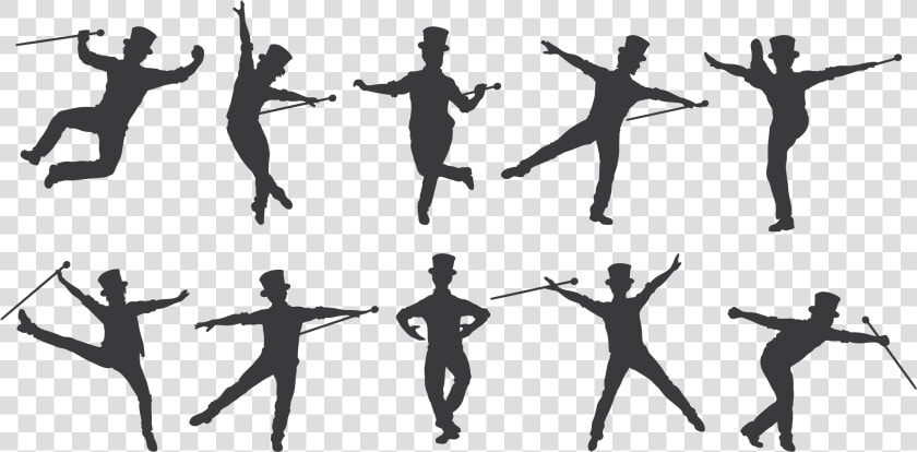 Silhouette Tap Dance Drawing   Tap Dance Drawing  HD Png DownloadTransparent PNG