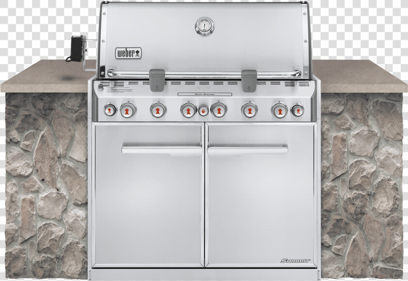 Summit® S 660 Built In Gas Grill View   Summit S 660  HD Png DownloadTransparent PNG