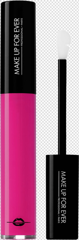 Fuchsia Pink Lip Lacquer I000026209   Make Up For Ever Artist Plexi Gloss Lip  HD Png DownloadTransparent PNG