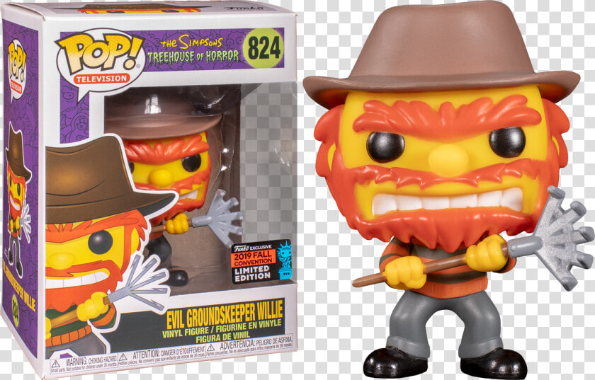 Evil Groundskeeper Willie Funko Pop  HD Png DownloadTransparent PNG