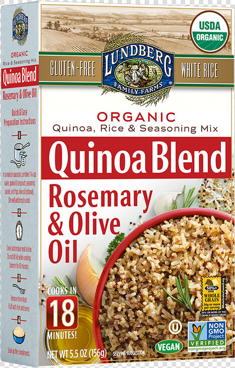 Lundberg Rosemary Olive Quinoa Blend  HD Png DownloadTransparent PNG