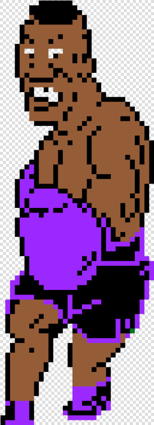 Mike Tyson Pixel Art  HD Png DownloadTransparent PNG