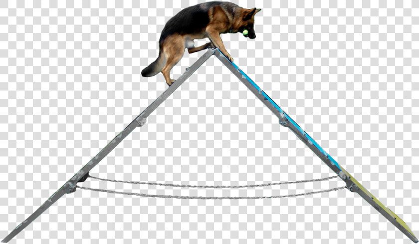 Aluminum Agility A Frame   Dog Agility No Background  HD Png DownloadTransparent PNG