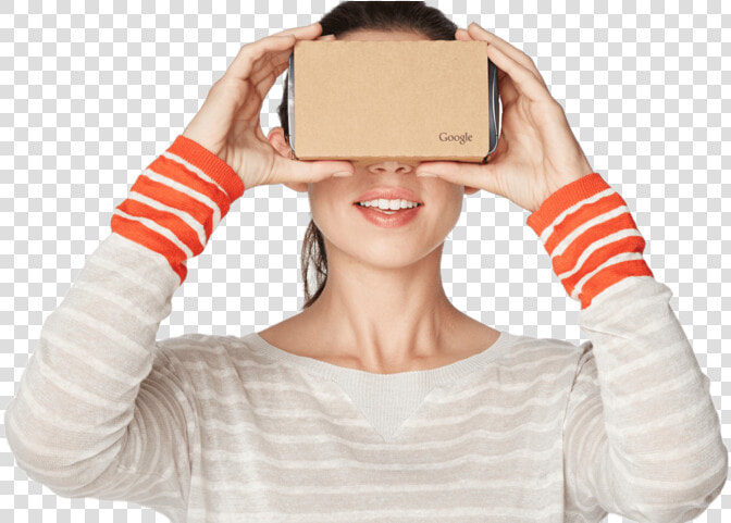 Google Cardboard Vr User   Cardboard Vr Glasses Png  Transparent PngTransparent PNG