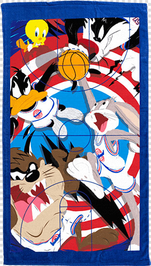 Tune Squad Evan Rossell Court Mural Tee S  HD Png DownloadTransparent PNG